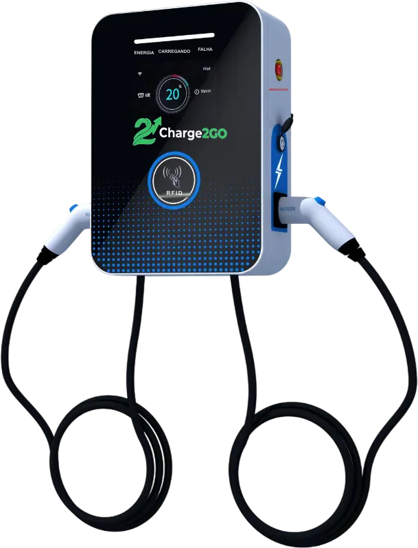 Wallbox Duo 14 Charge2GO com duas pistolas